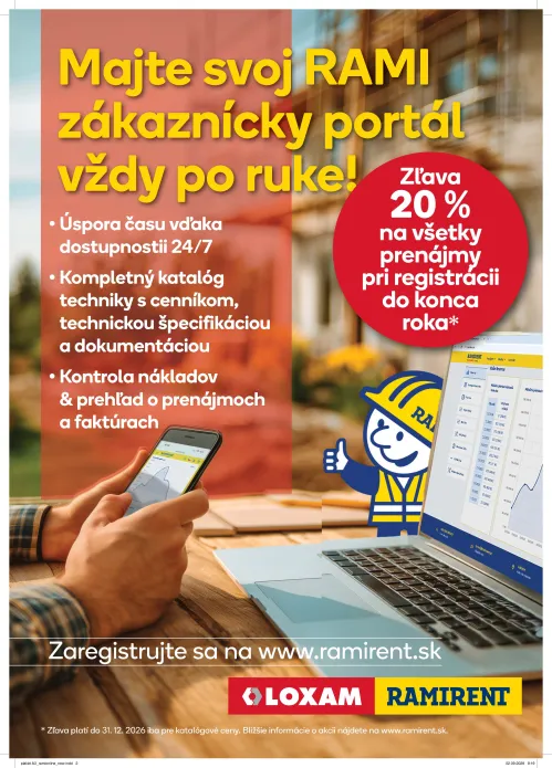 Project - Prichádza RAMI zákaznícky portál. Všetky informácie vždy po ruke