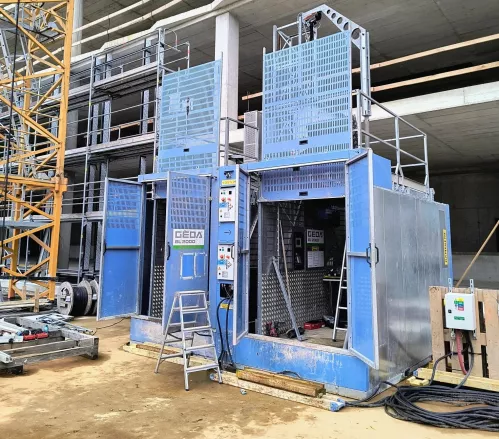Article - Construction elevator as an invaluable helper on every construction site