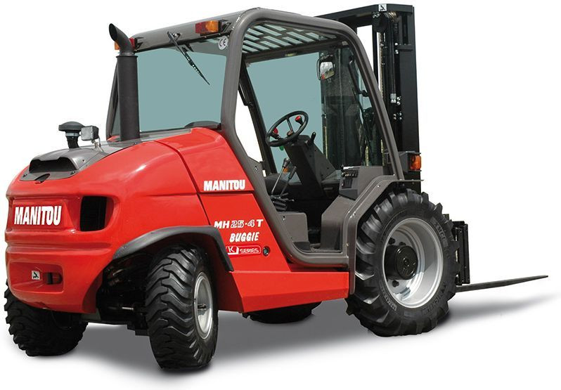 Off-road forklift with a load capacity of up to 4 t