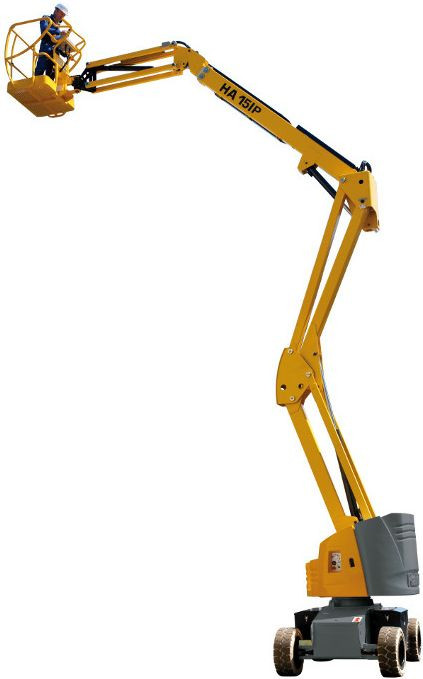 Articulated electric platform 12 m