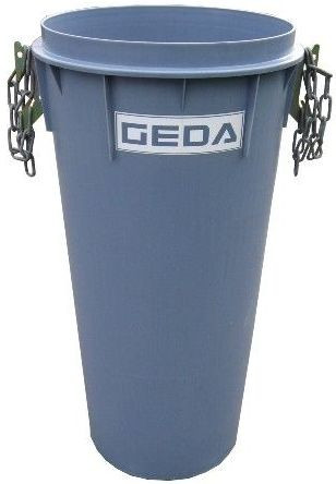 Construction debris dump