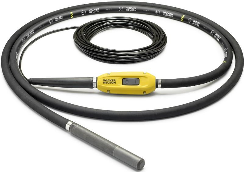 High-frequency submersible vibrator