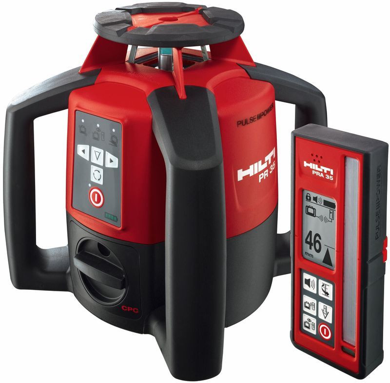 Rotary self-leveling laser