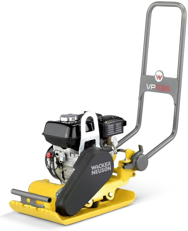 Unidirectional vibrating plate up to 99 kg