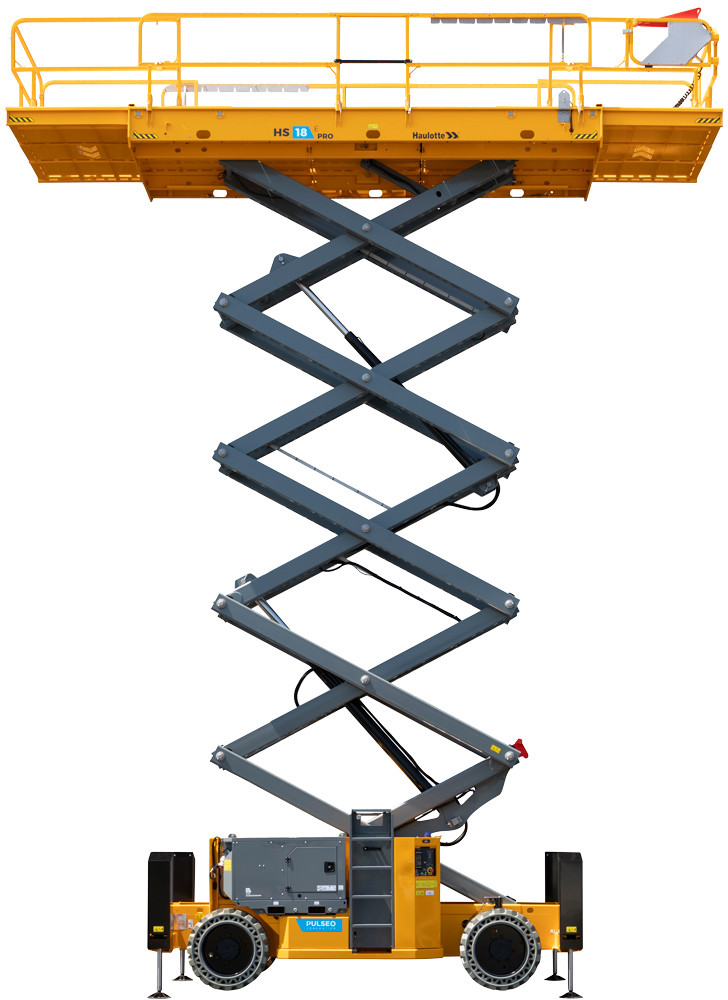 Electric scissor lift 18 m off-road