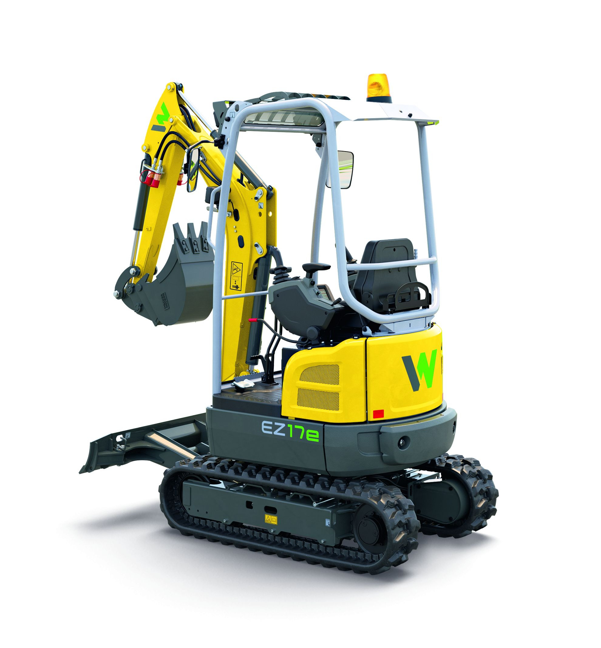 Accu mini excavator