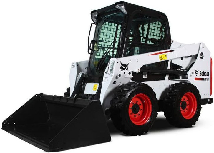 Skid steer wheel loader with a load capacity of 1 t and more