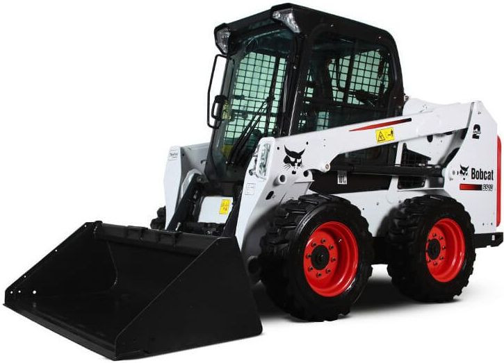 Skid steer wheel loader with a load capacity of up to 1 t