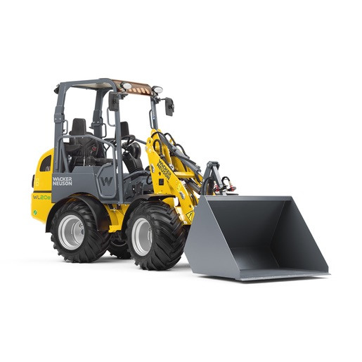 Battery-powered front-wheel loader